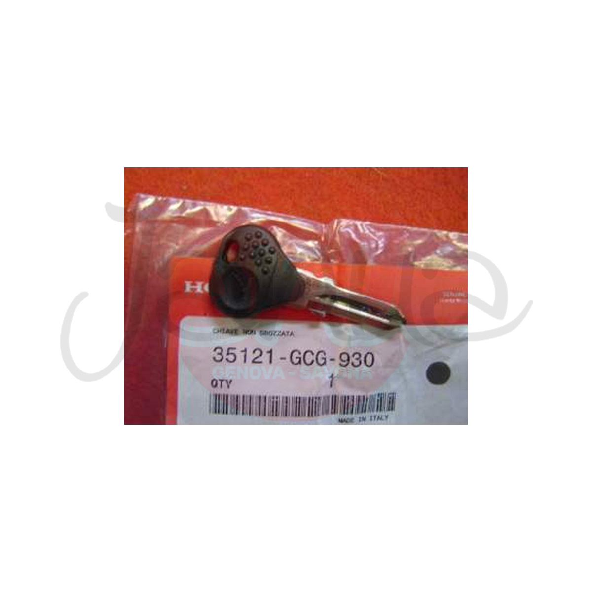 Honda 35121-GCG-930 Chiave Non Sbozzata Originale SH 125