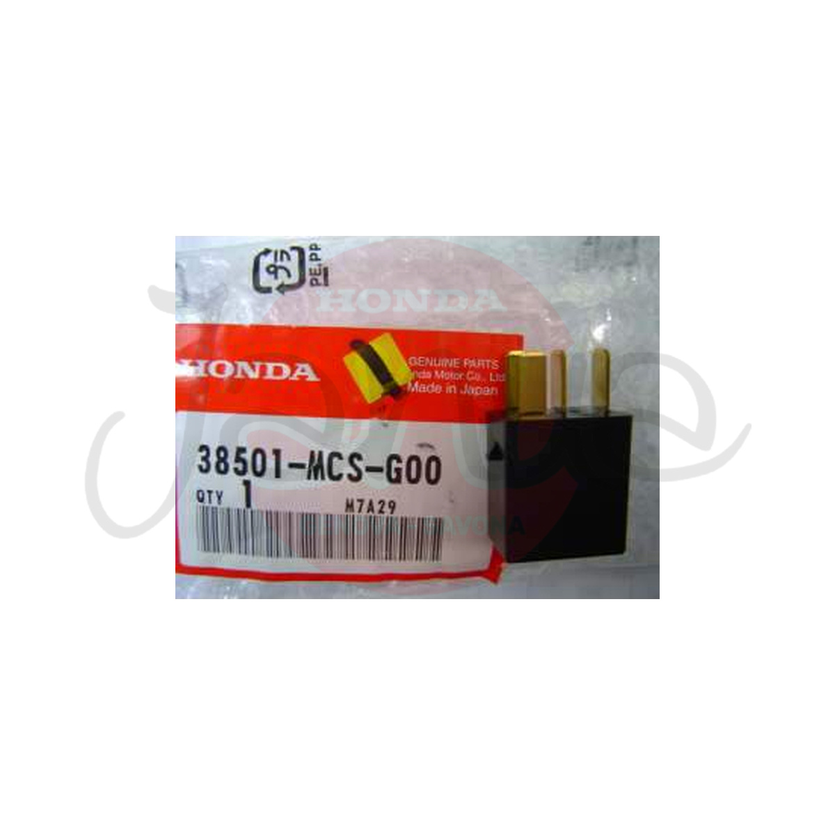 Honda 38501-MCS-G00 Gruppo Rele, Alimentazion Originale SH 125